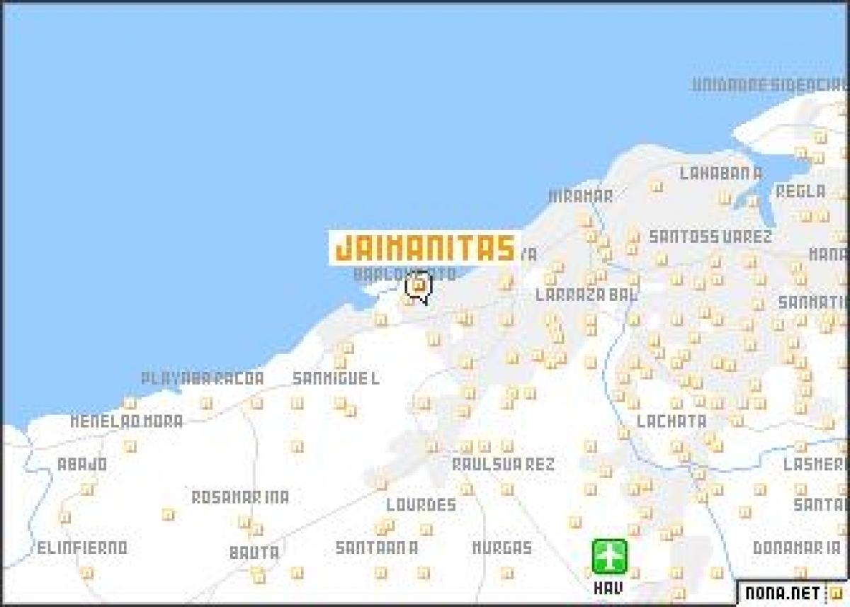 מפה של jaimanitas קובה